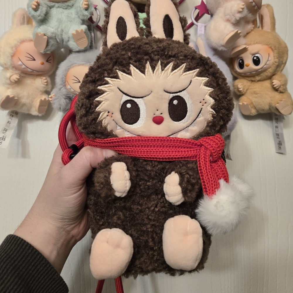 Popmart Plush labubu bag.